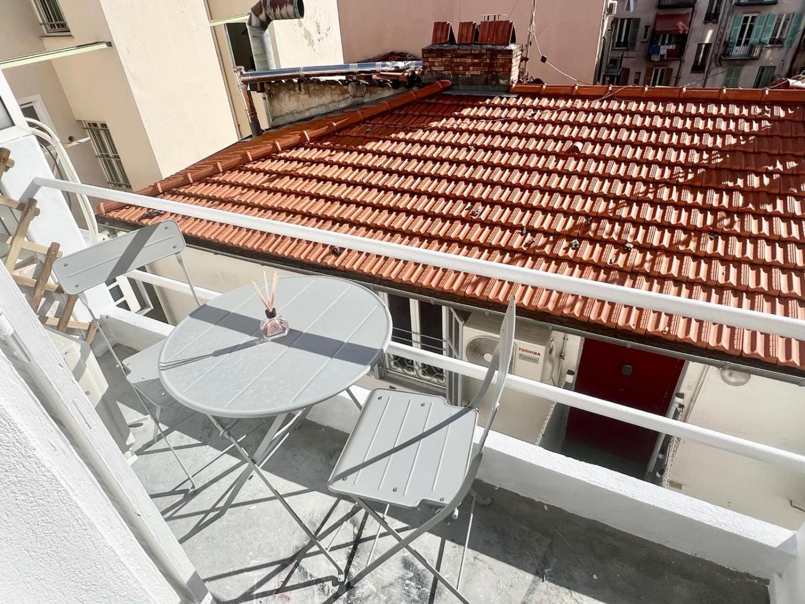 Studio Moderne Renove Avec Balcon Nice Exterior photo